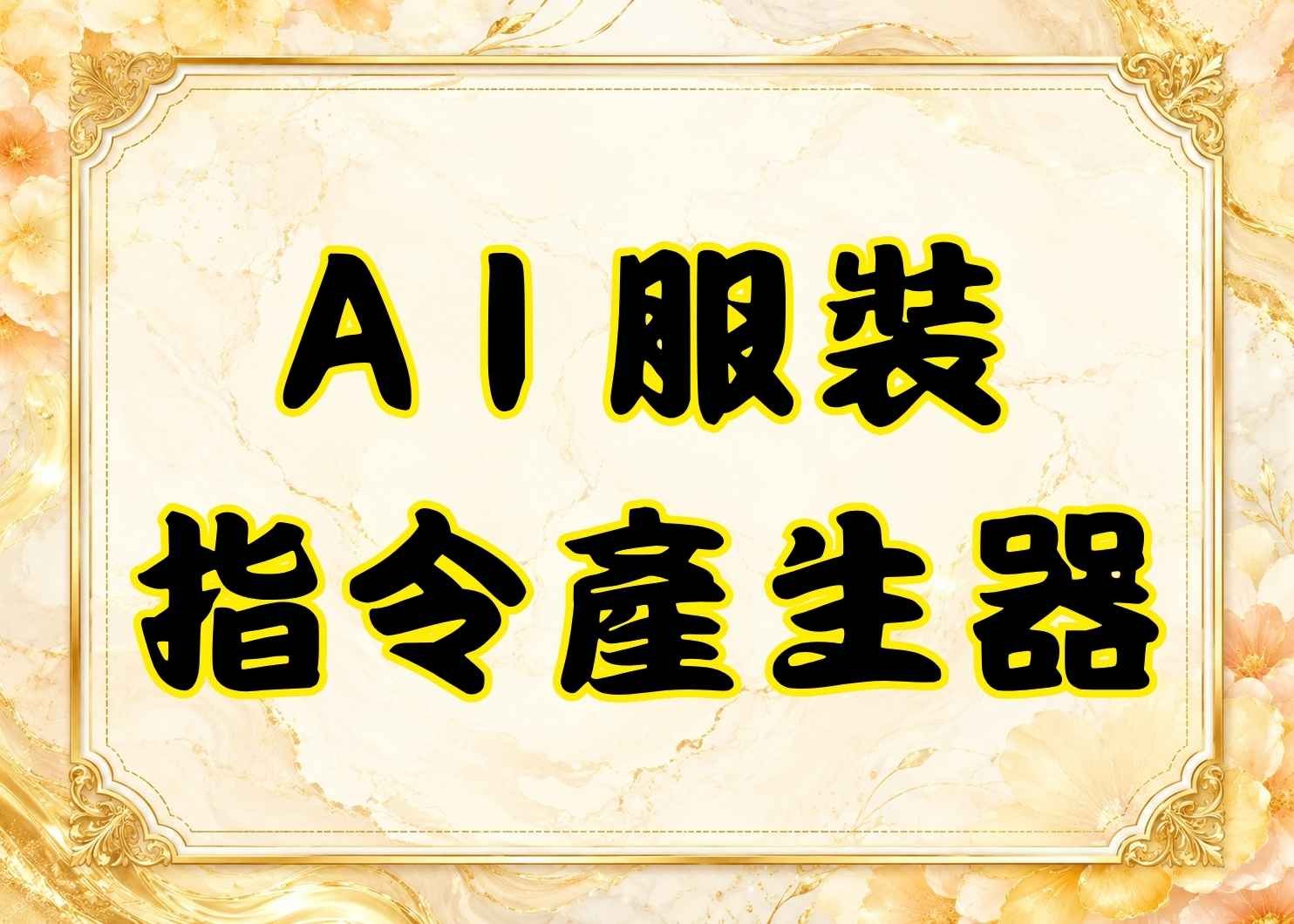 AI服裝圖片 / 影片提示詞產生器