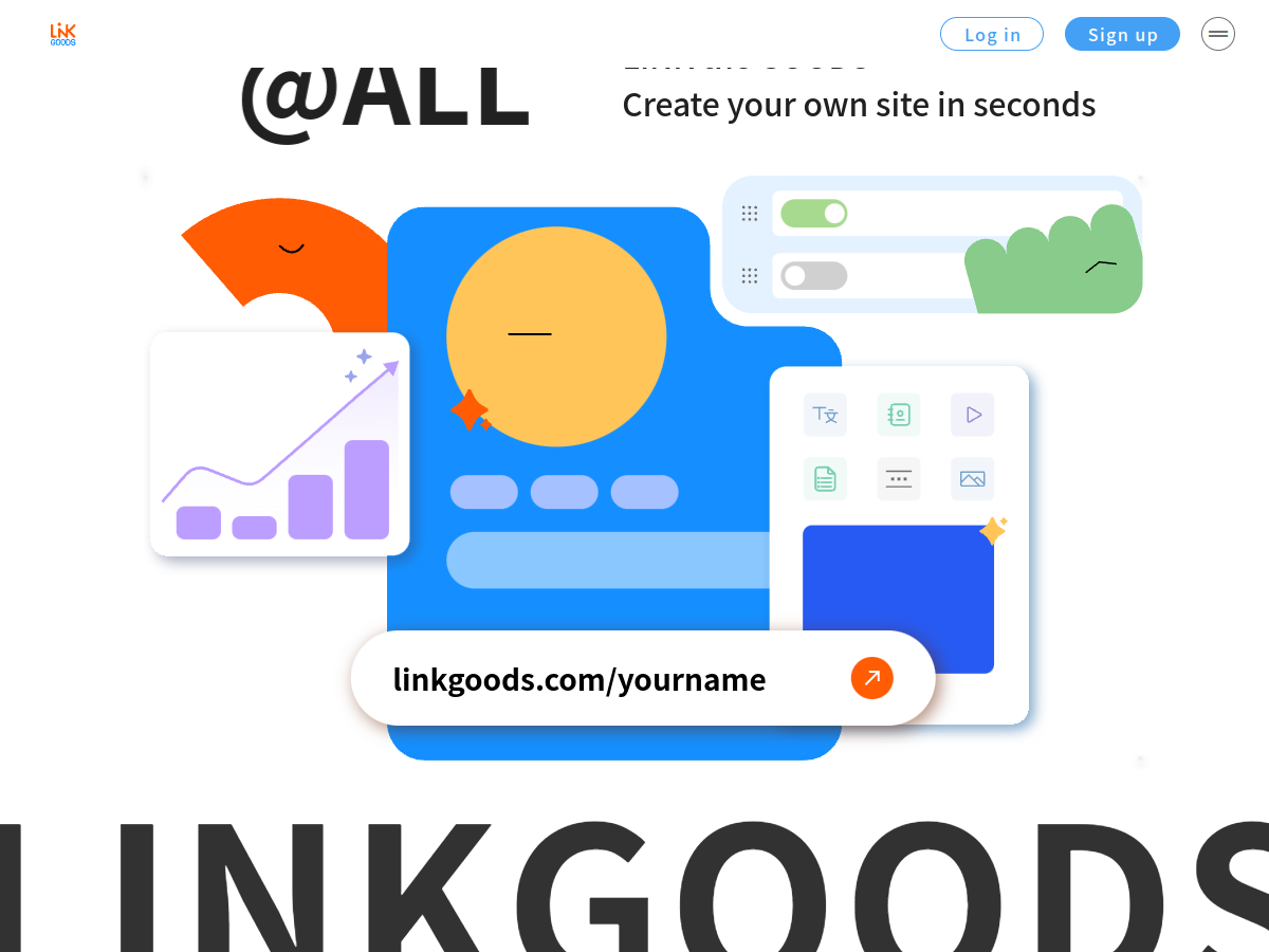 LINKGOODS 網站擷取圖