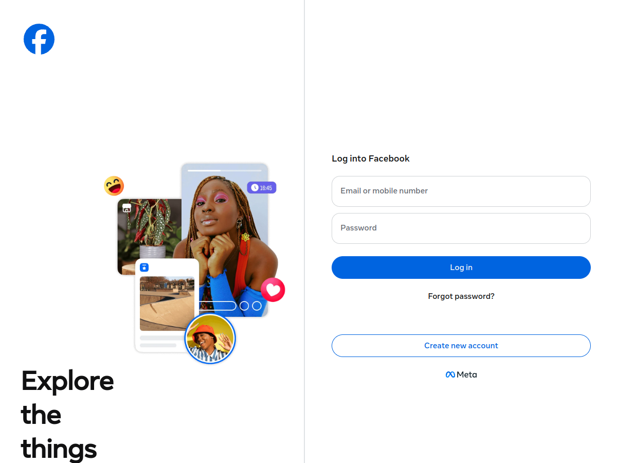 Facebook Shops 網站擷取圖