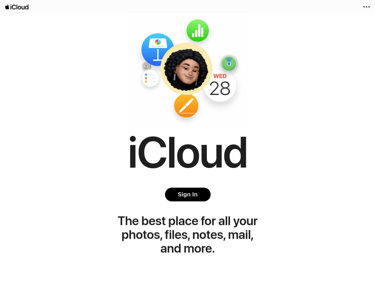 iCloud 網站擷取圖