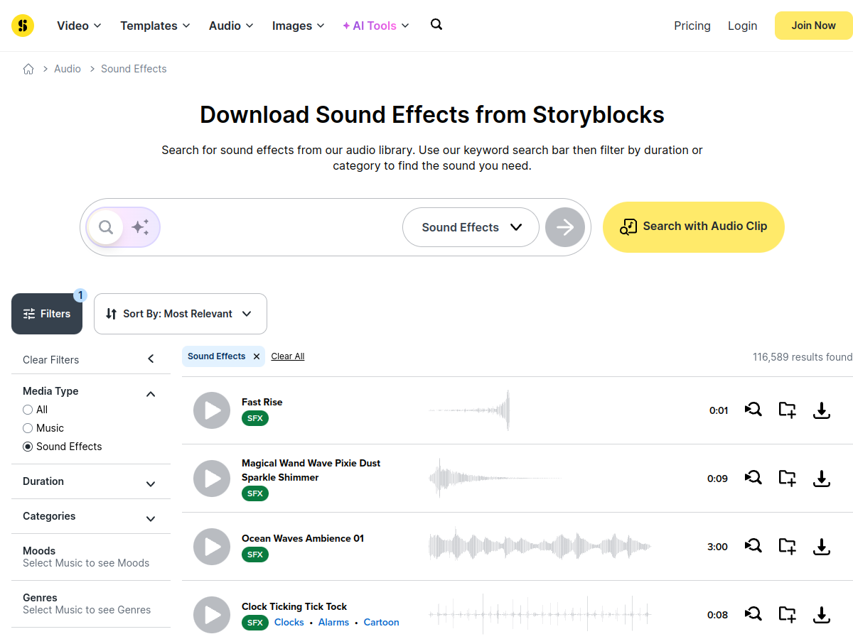 Storyblocks 網站擷取圖