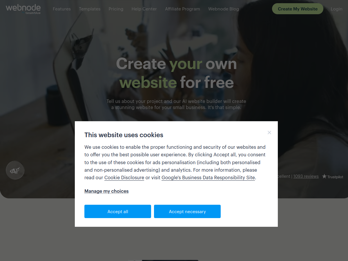 Webnode 網站擷取圖