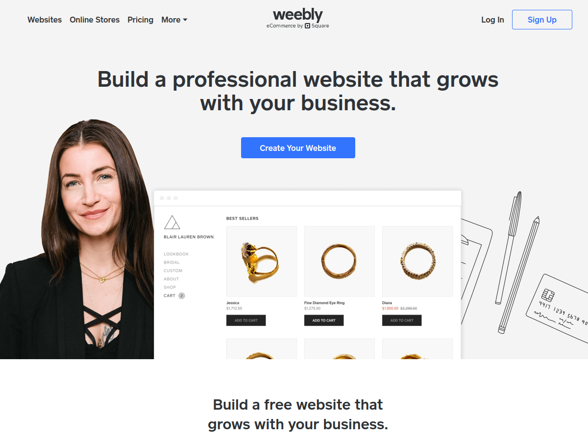 Weebly 網站擷取圖