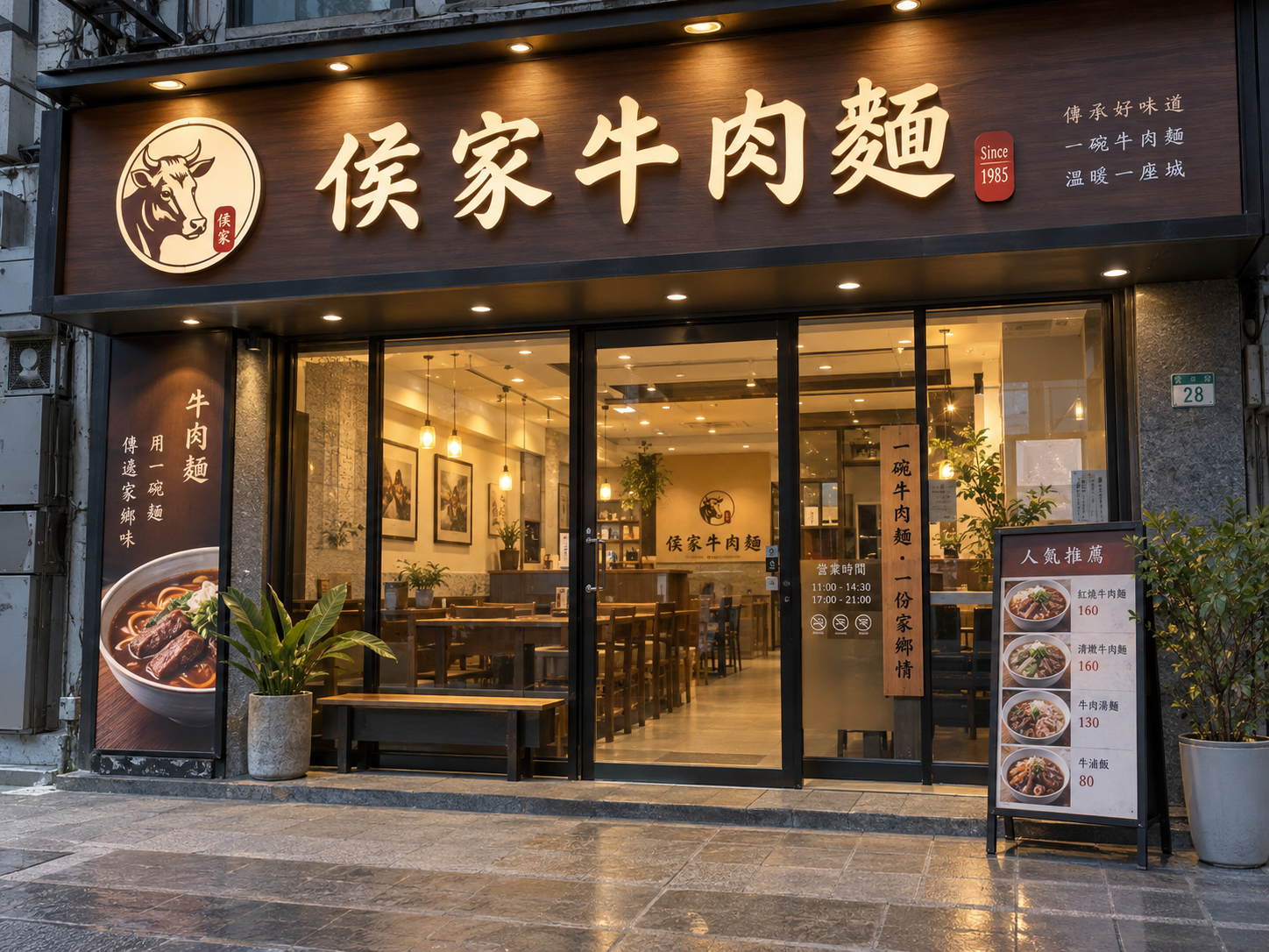 侯家牛肉麵