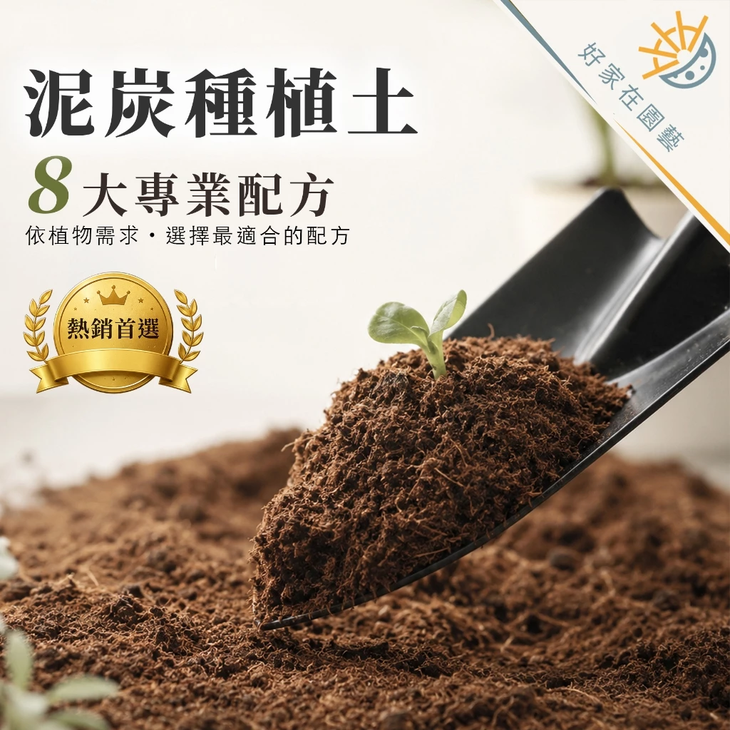 居家園藝新手必備！挑選適合的泥炭介質土與花卉種植土