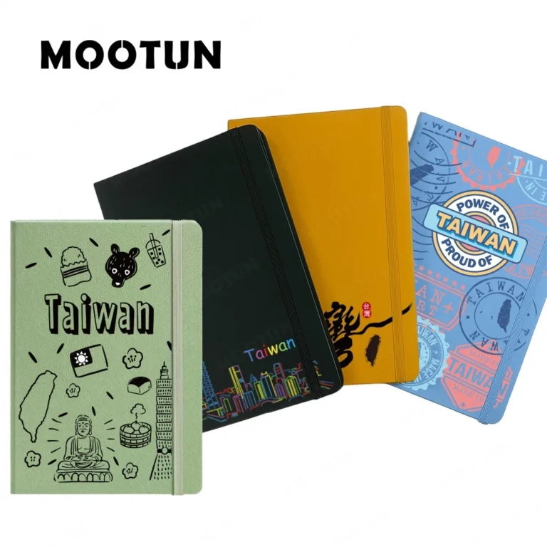 MOOTUN 沐盾皮革筆記本：記錄工作日常與靈感的商務手帳選擇