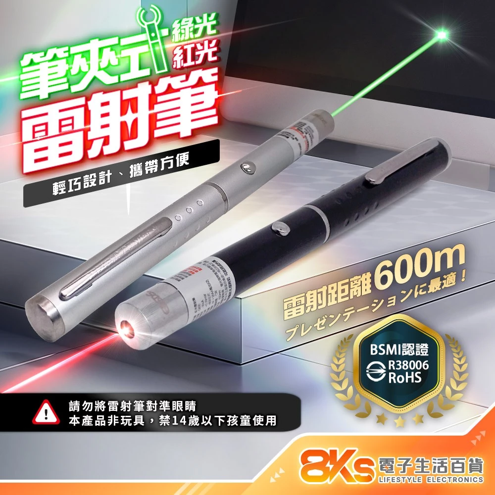 隨身攜帶好幫手：實用紅綠光雷射筆選購與應用解析