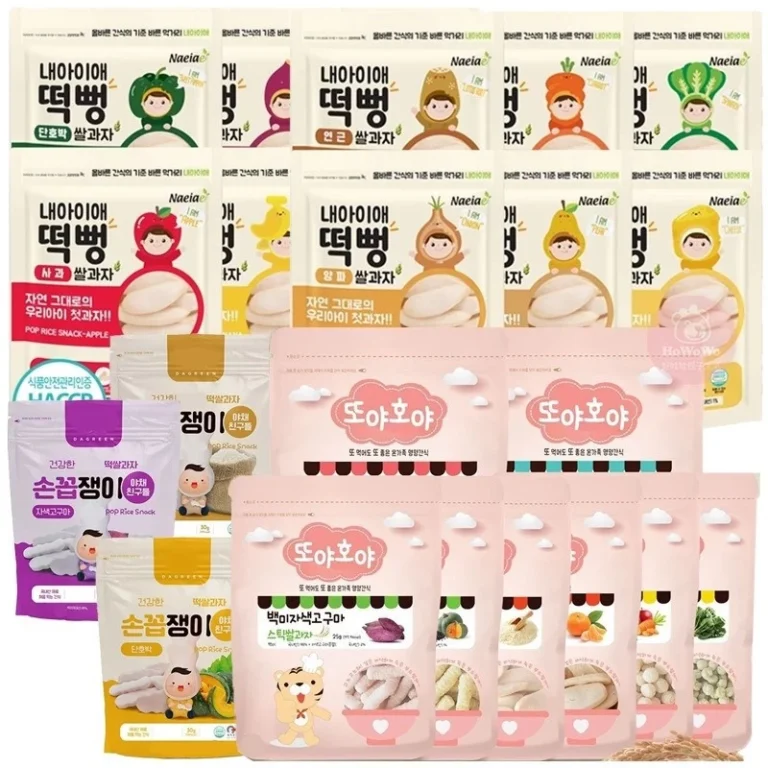 韓國 Naeiae 寶寶米餅與副食品點心挑選指南