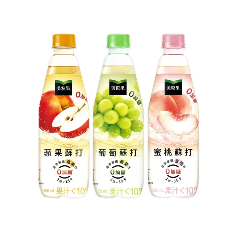 清爽系氣泡飲新選擇：Minute Maid 美粒果零加糖蘇打系列