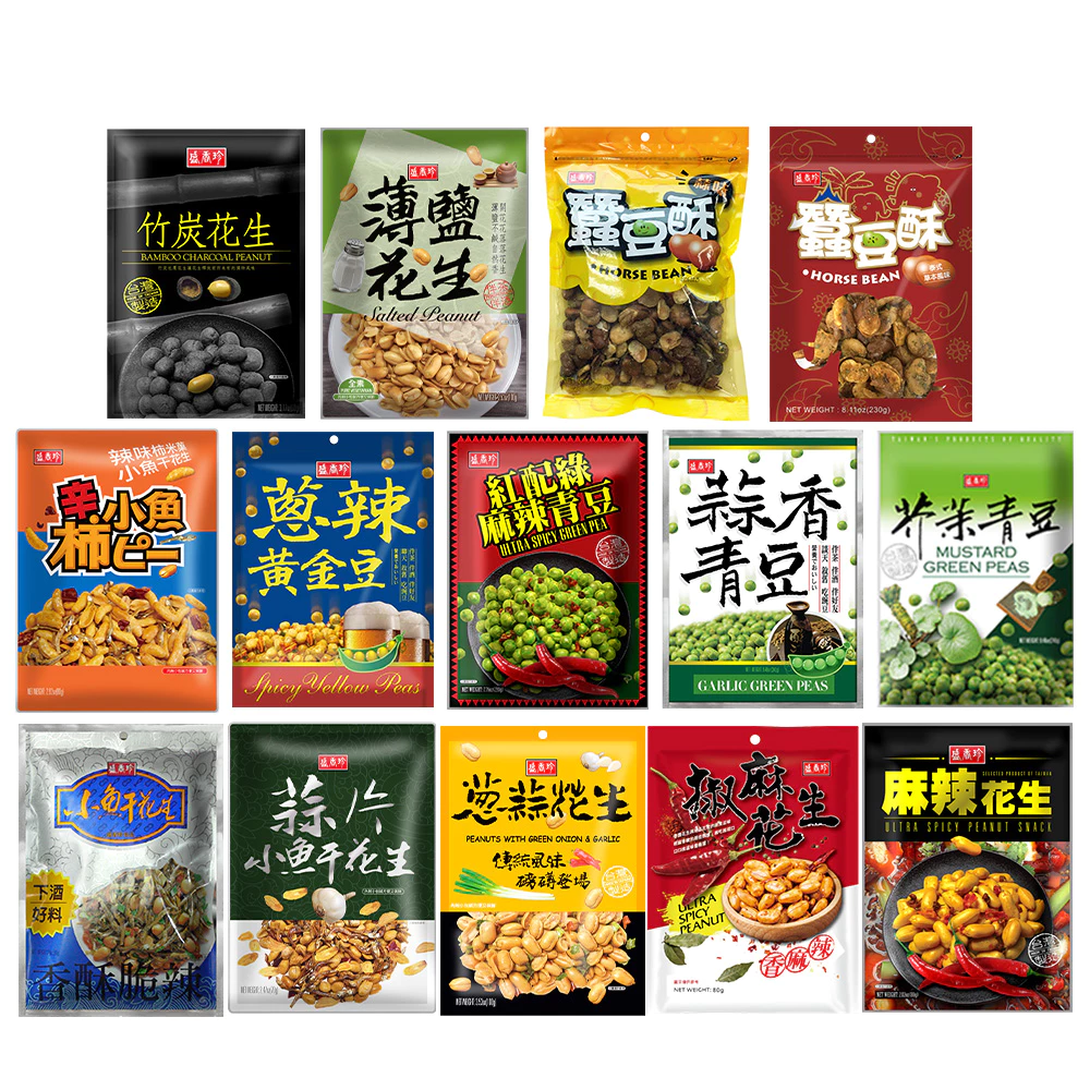 盛香珍下酒菜系列點心，滿足追劇與聚會的嘴饞時刻