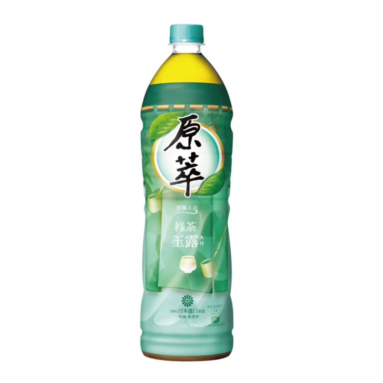 大容量無糖茶好選擇：原萃玉露綠茶與烏龍茶1250ml隨時暢飲
