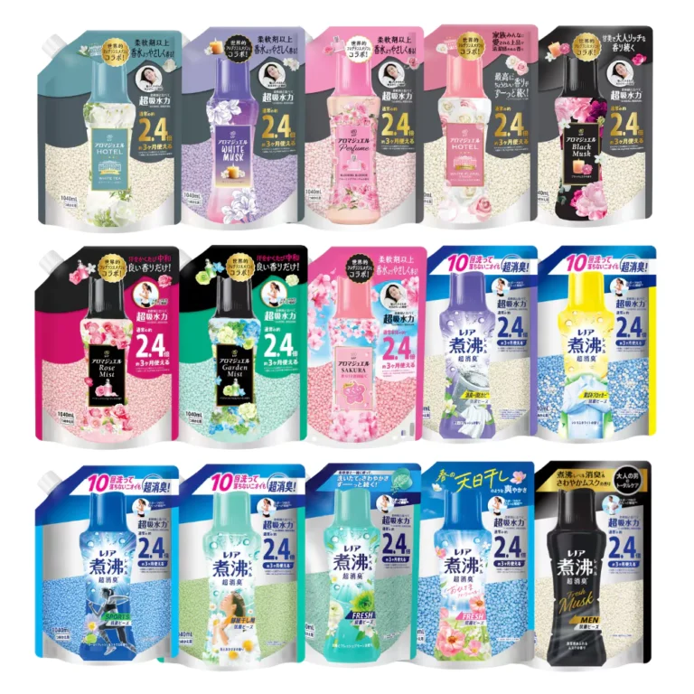 日本 P&G 蘭諾 Lenor 芳香豆補充包 1040ml 洗衣香香豆選購與使用指南