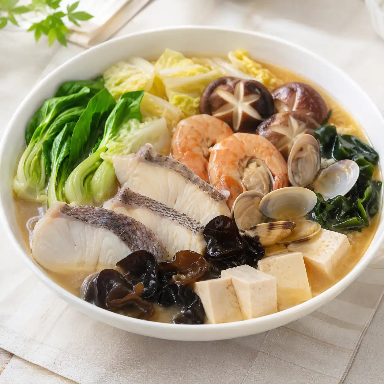 味噌海鮮三鮮豆腐鍋