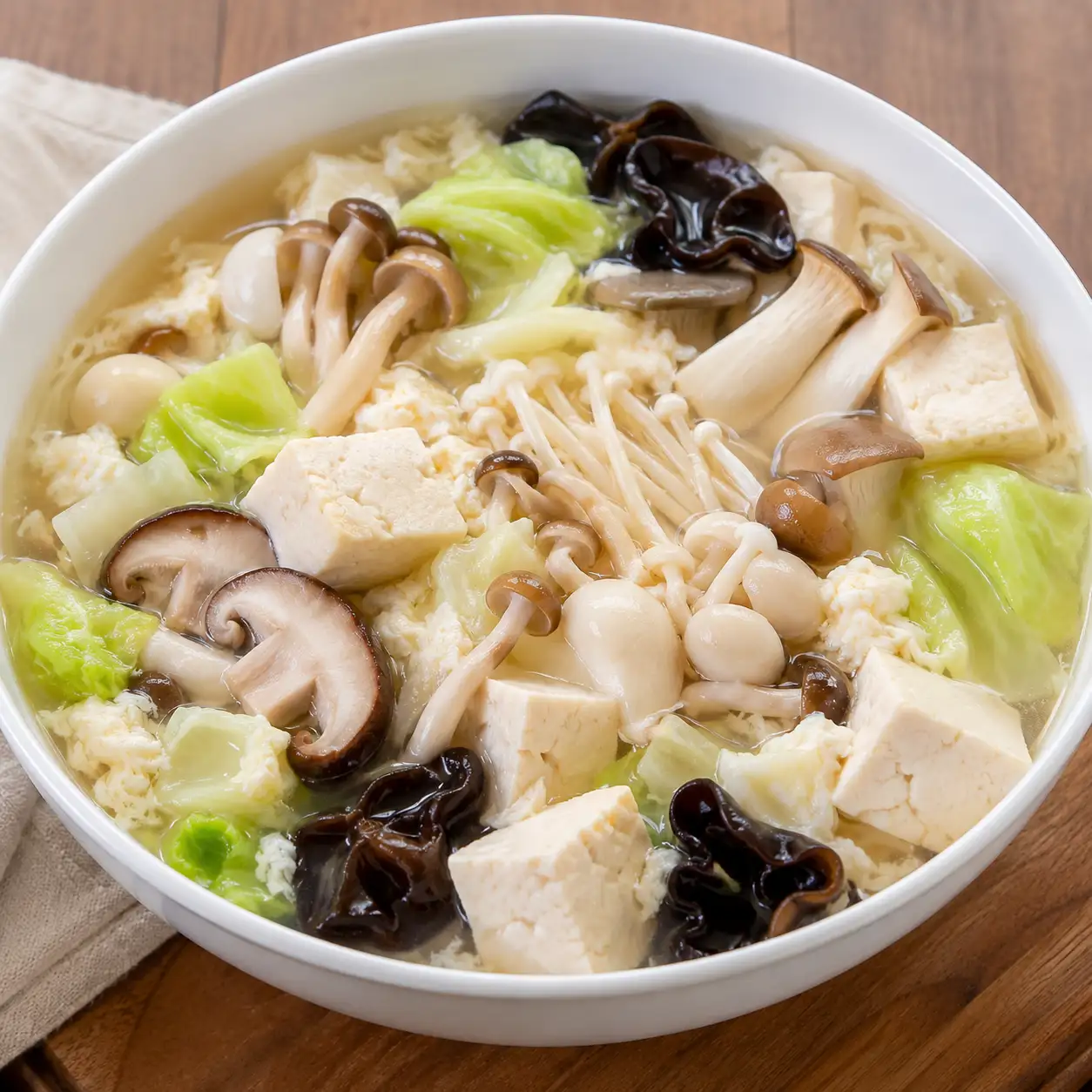 豆腐五菇高纖家常鍋