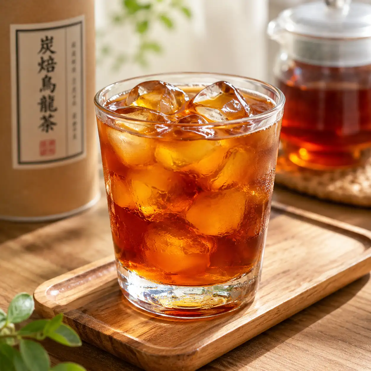 炭焙烏龍冰茶