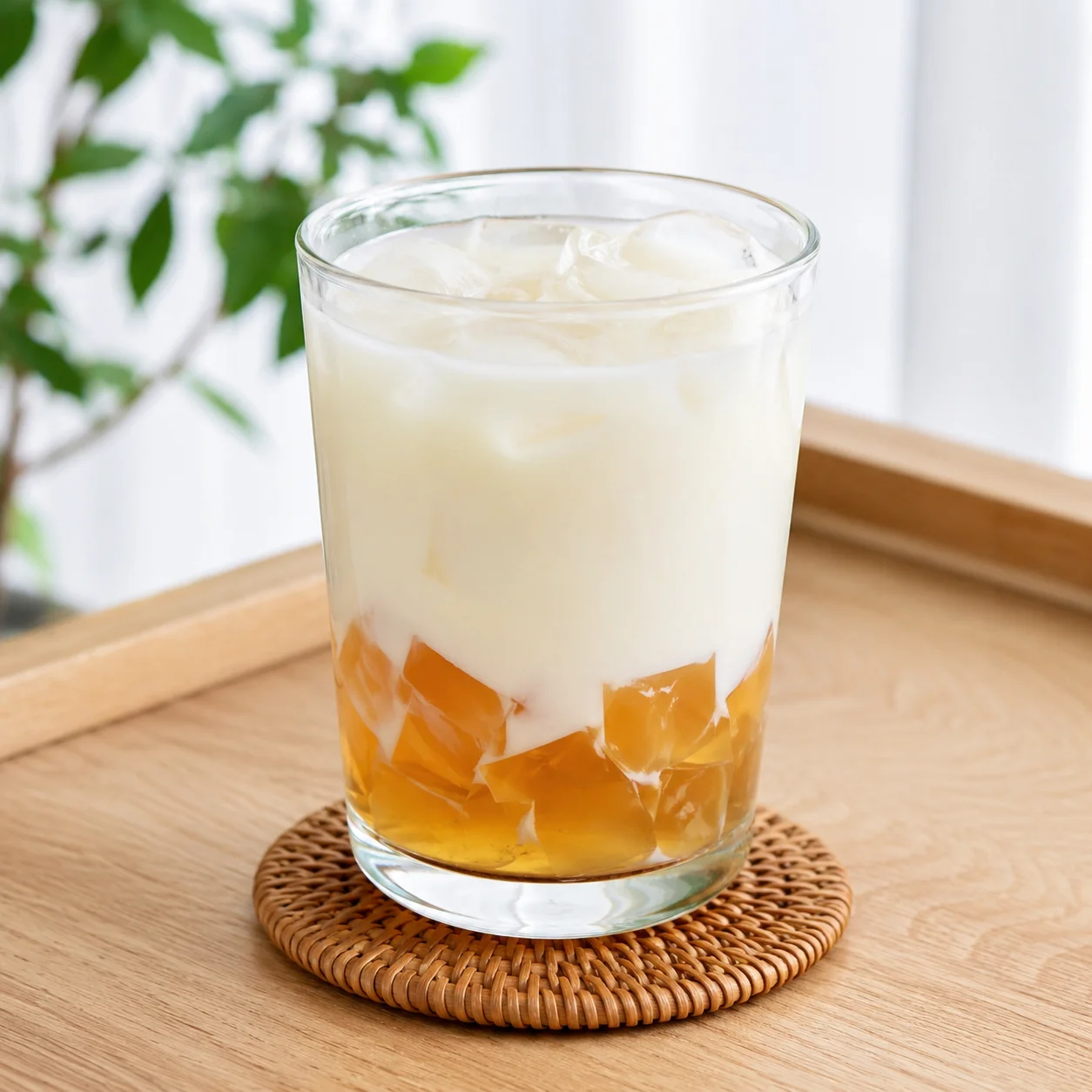 優格檸檬茶凍飲