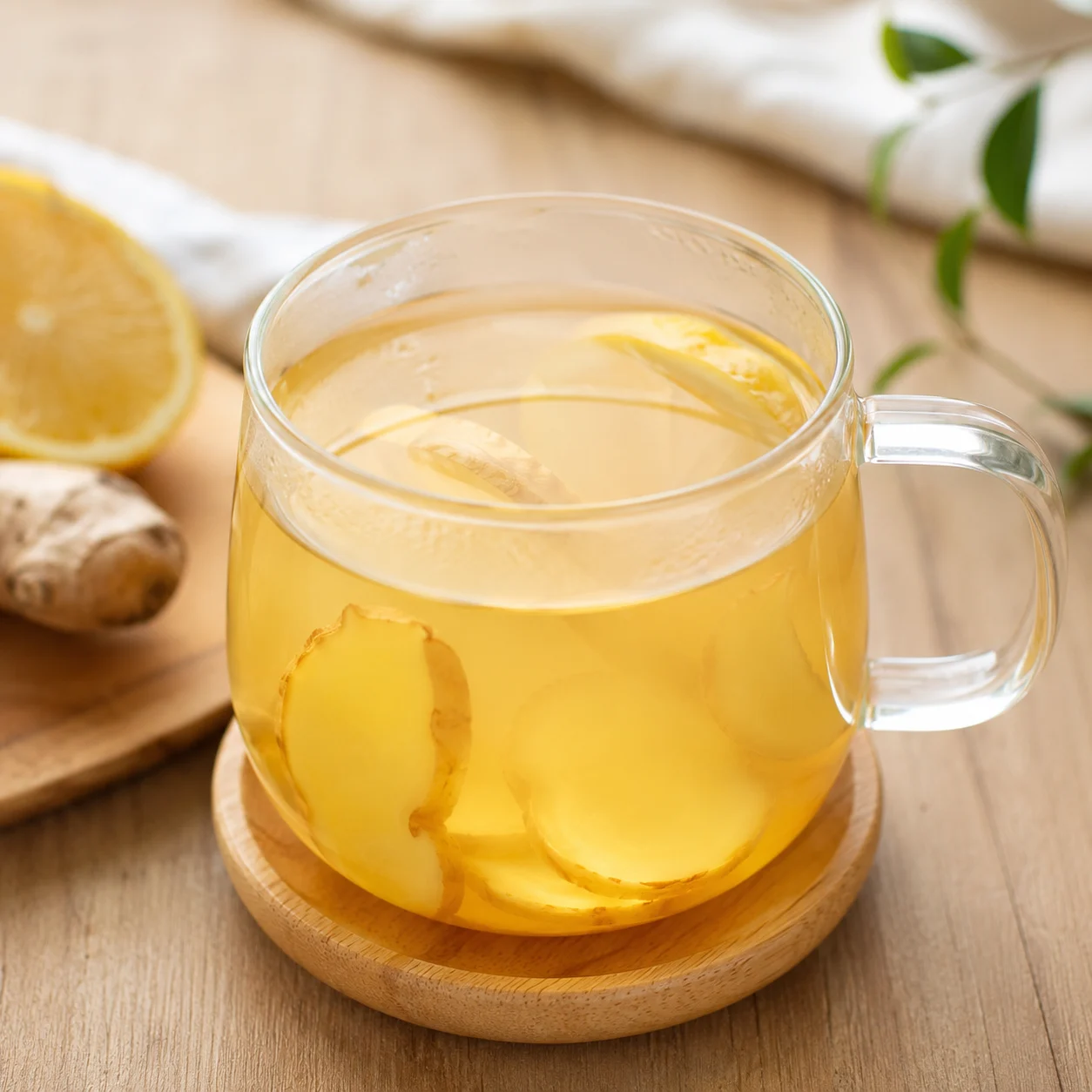 薑檸檬溫補水