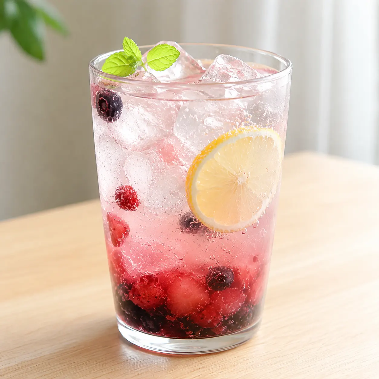 莓果氣泡補水飲控量版