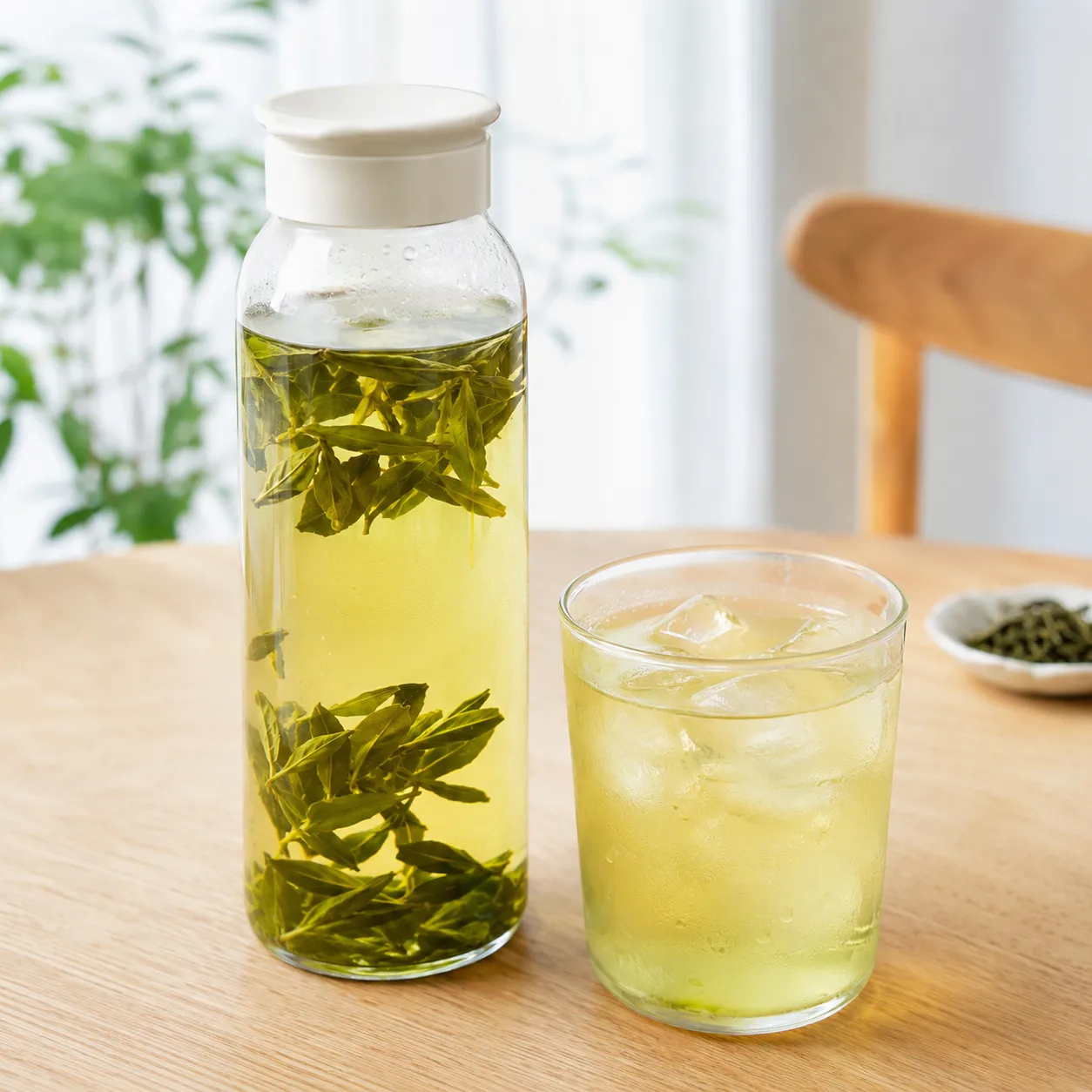 冷泡綠茶補水飲