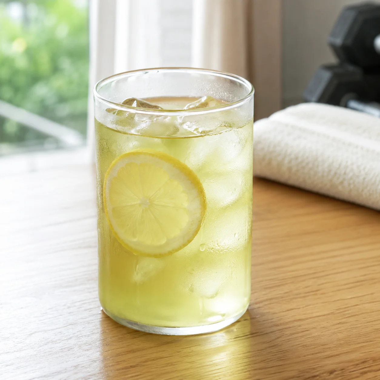 運動後綠茶補水飲