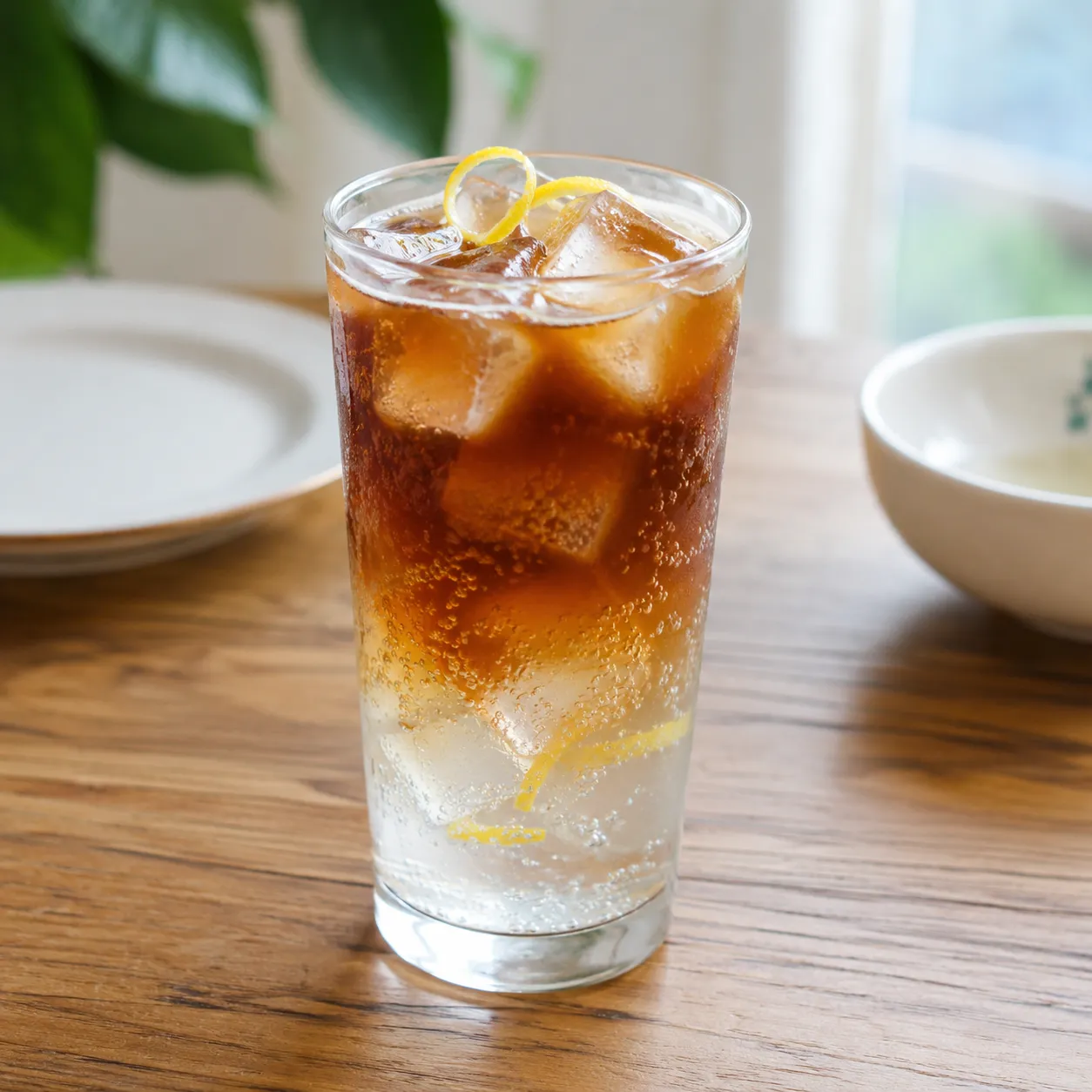 黑咖啡氣泡飲