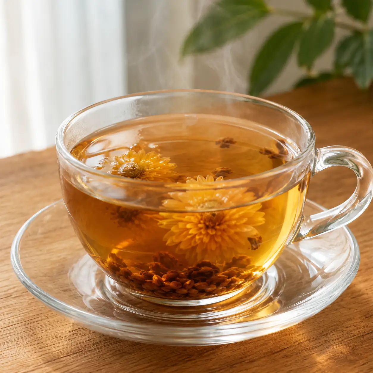 菊花決明子熱茶