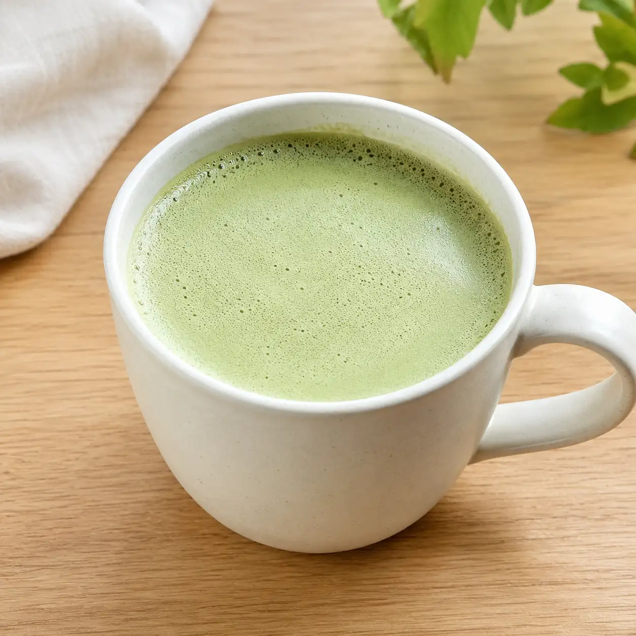 熱抹茶豆漿
