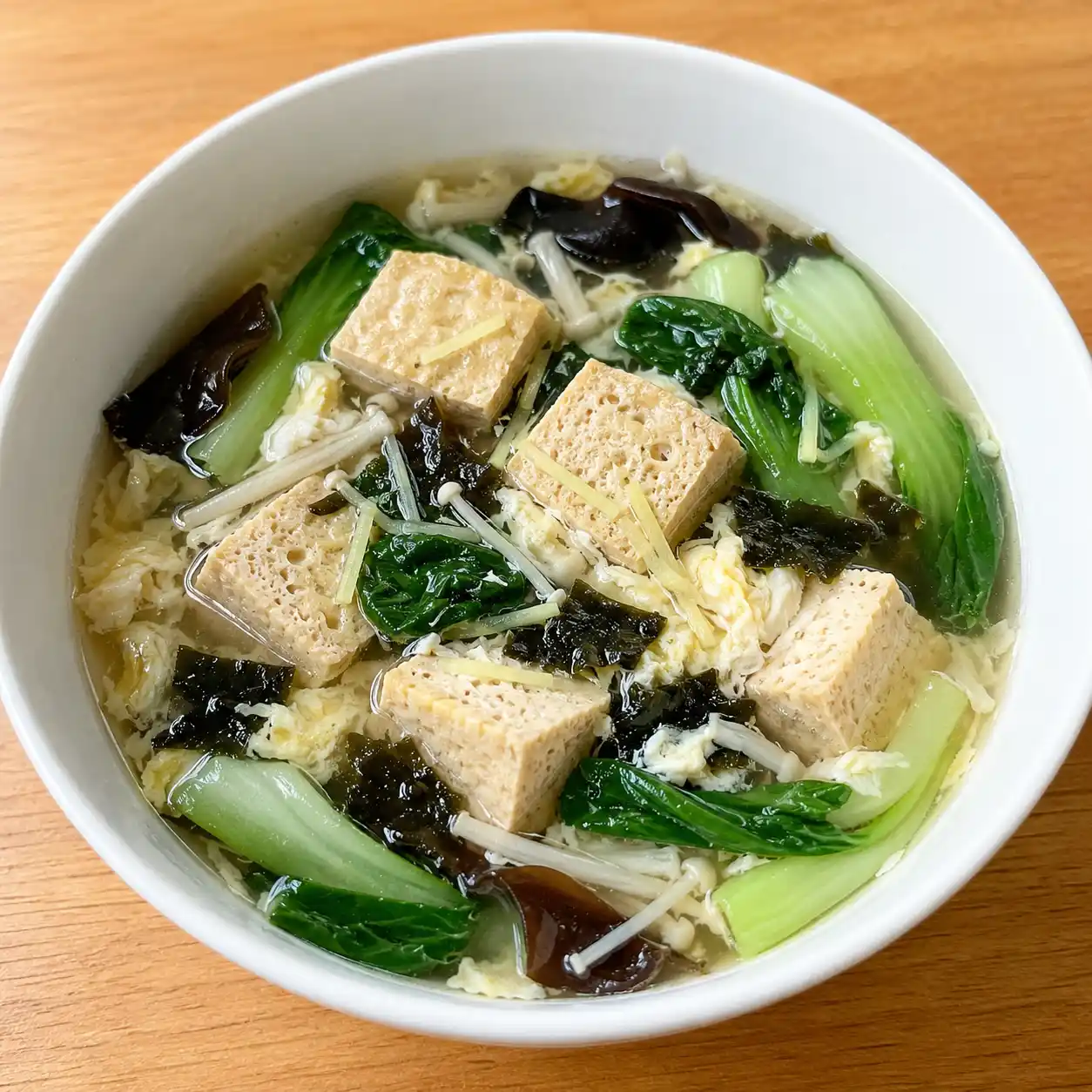 紫菜蛋花凍豆腐快手鍋