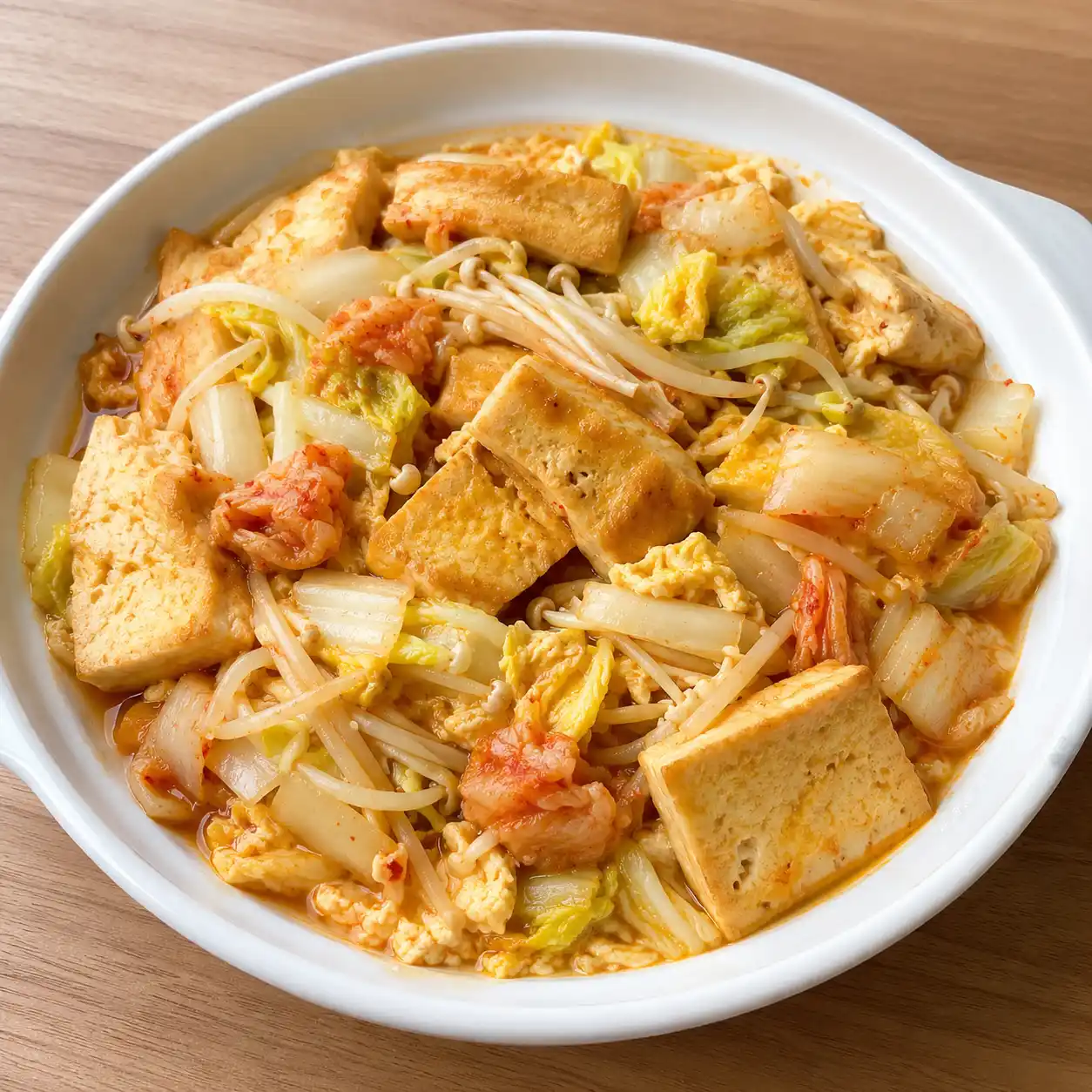 韓式泡菜板豆腐煎煲