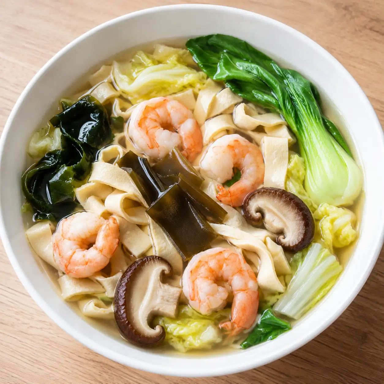 昆布蝦仁千張烏龍感鍋