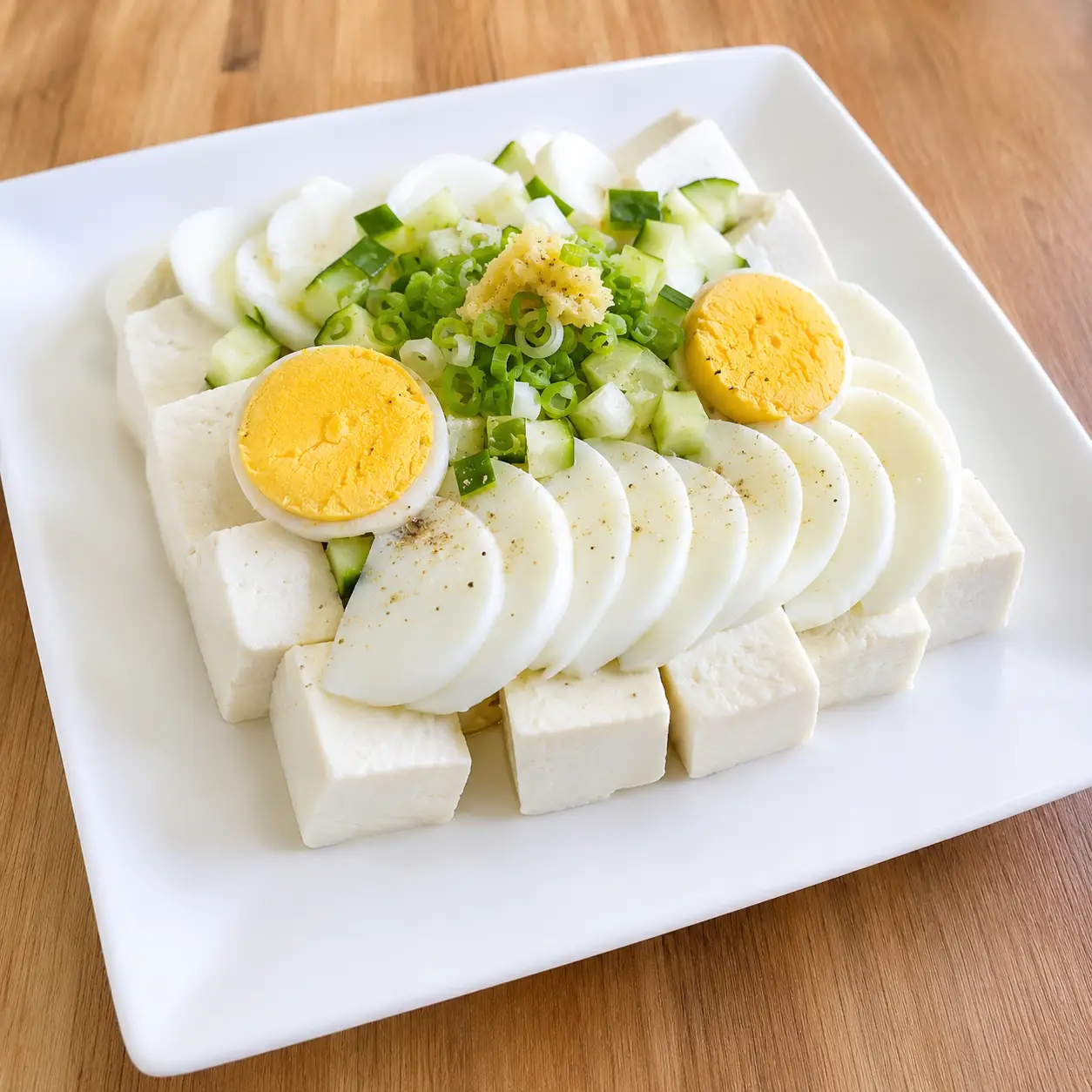豆腐蛋白冷盤盒