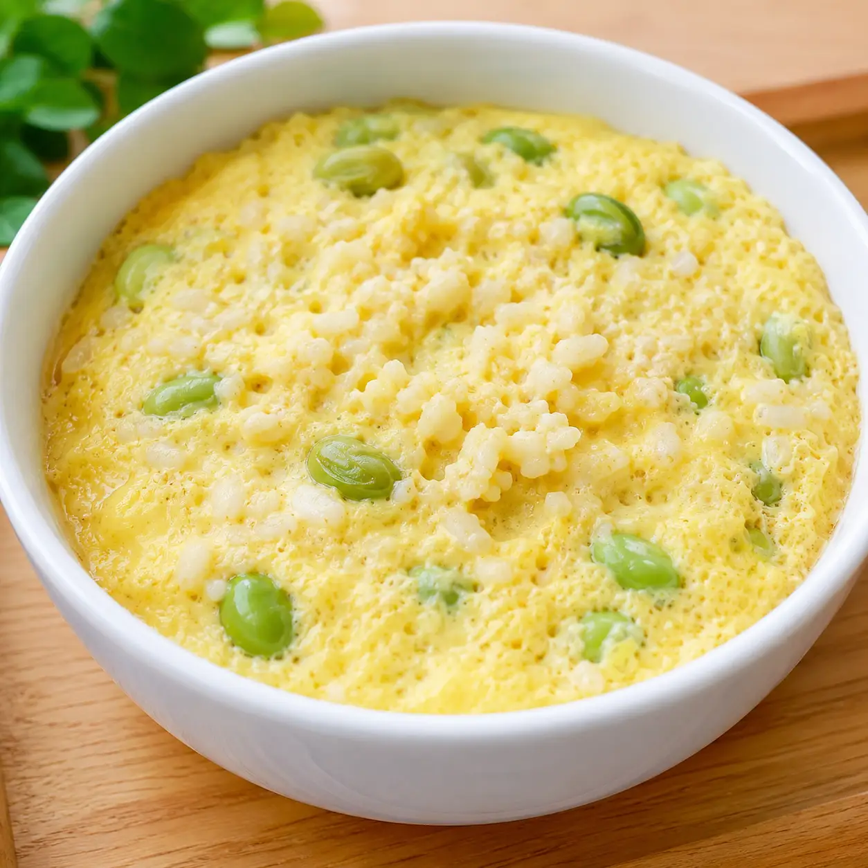 花椰菜米蒸蛋飯盅