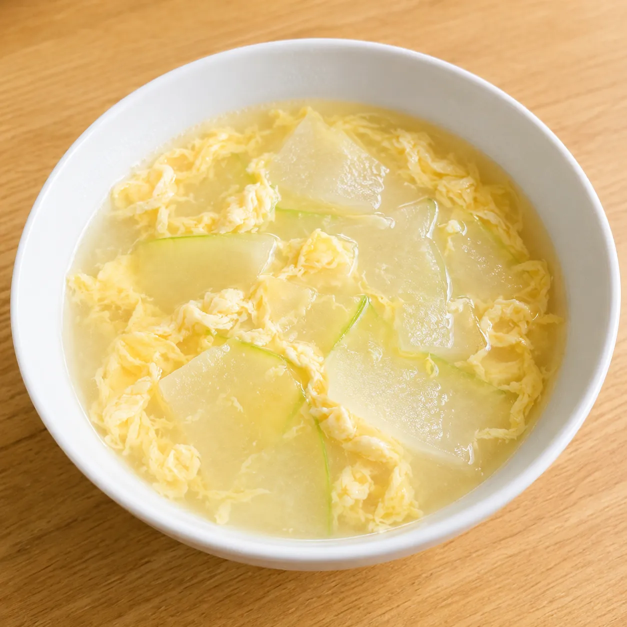 冬瓜透明蛋花湯