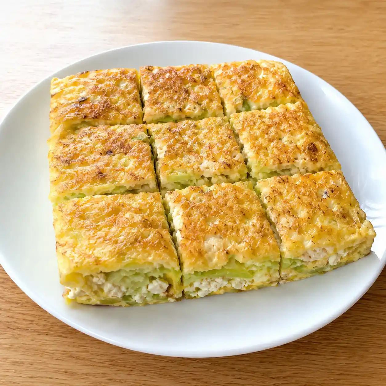 豆腐蛋煎餅方塊