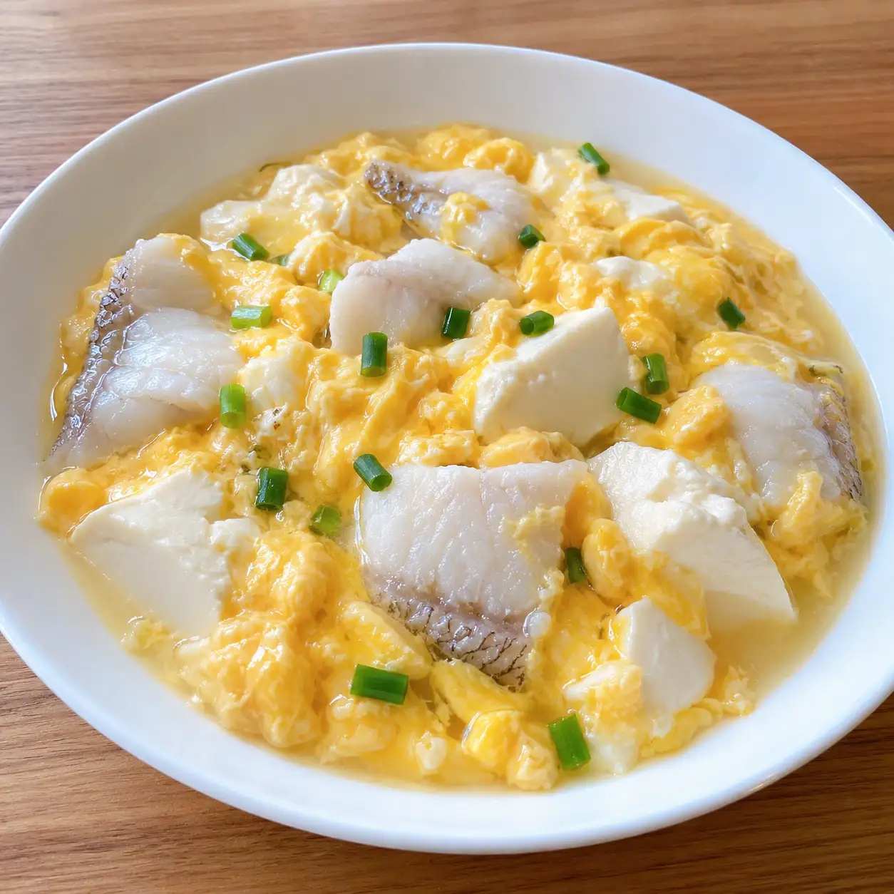 鯛魚豆腐水波滑蛋