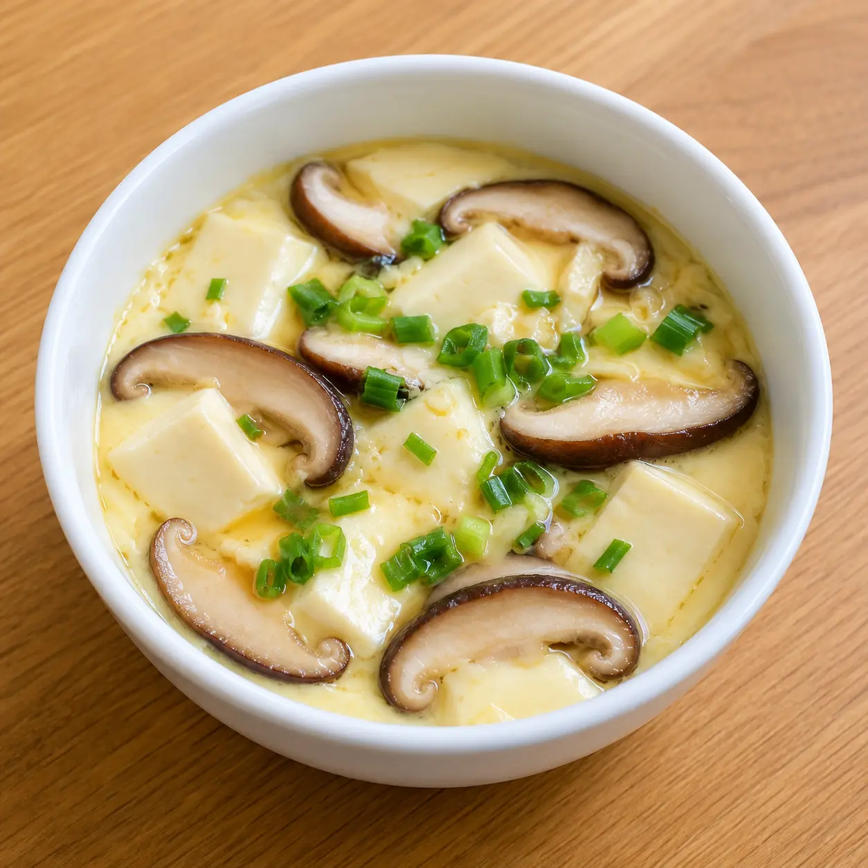 香菇豆腐茶碗蒸