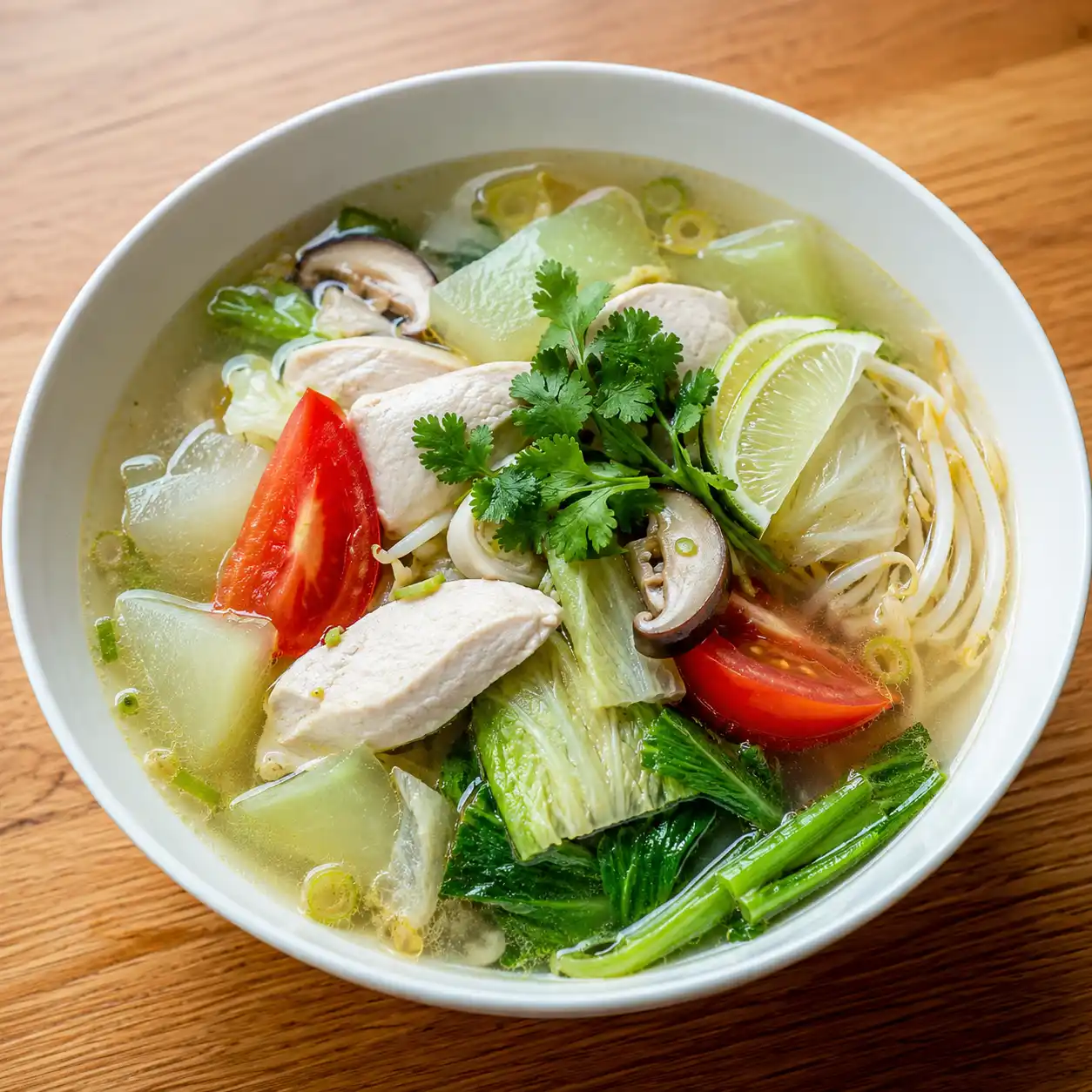 香茅雞肉冬瓜酸香湯