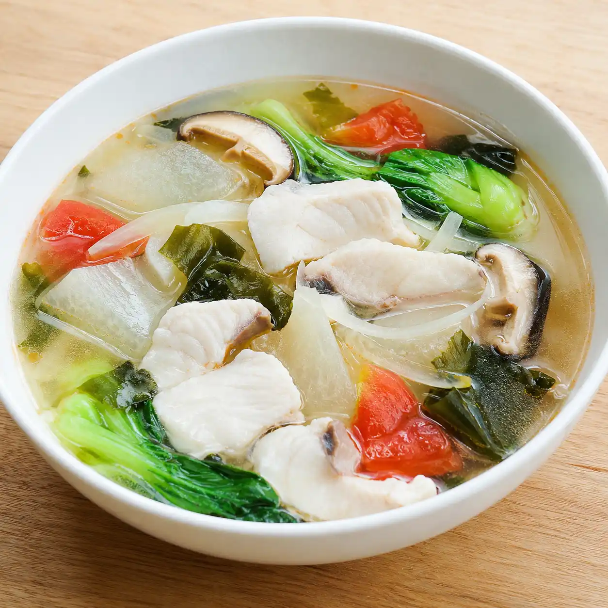 番茄魚片冬瓜清湯