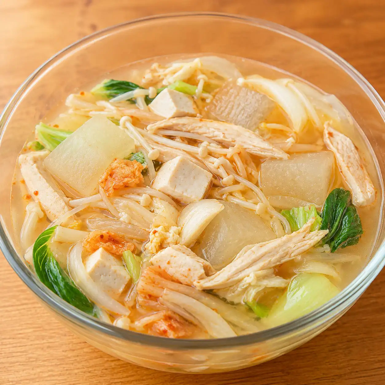 韓式泡菜雞柳冬瓜清鍋