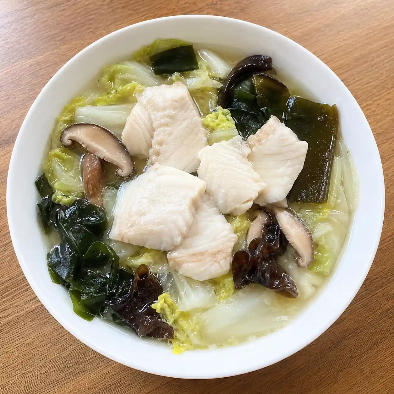昆布魚片白菜海藻鮮煮