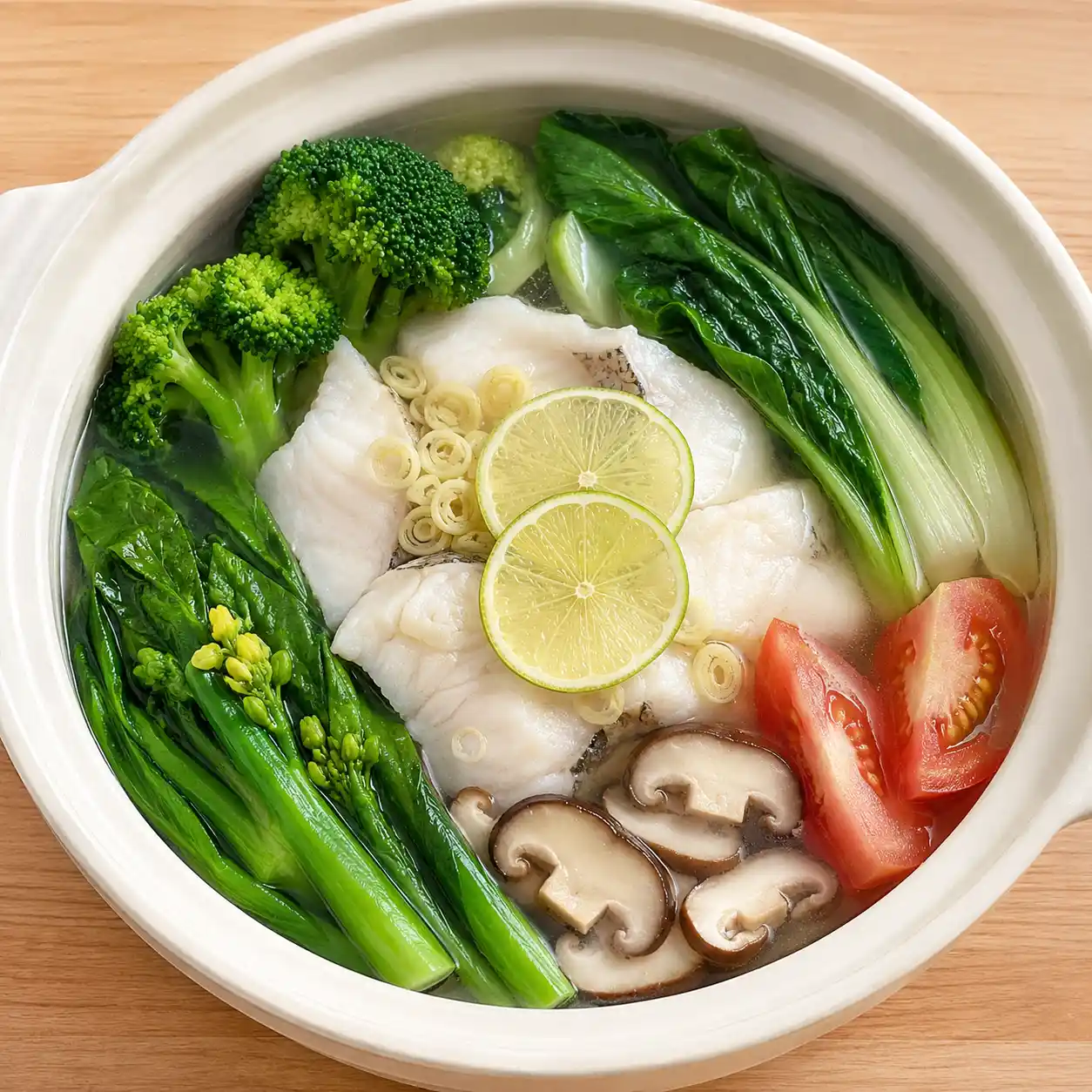 香茅檸檬魚片芥藍鍋