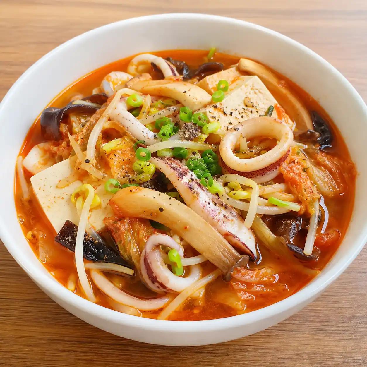 泡菜透抽豆腐胡椒羹
