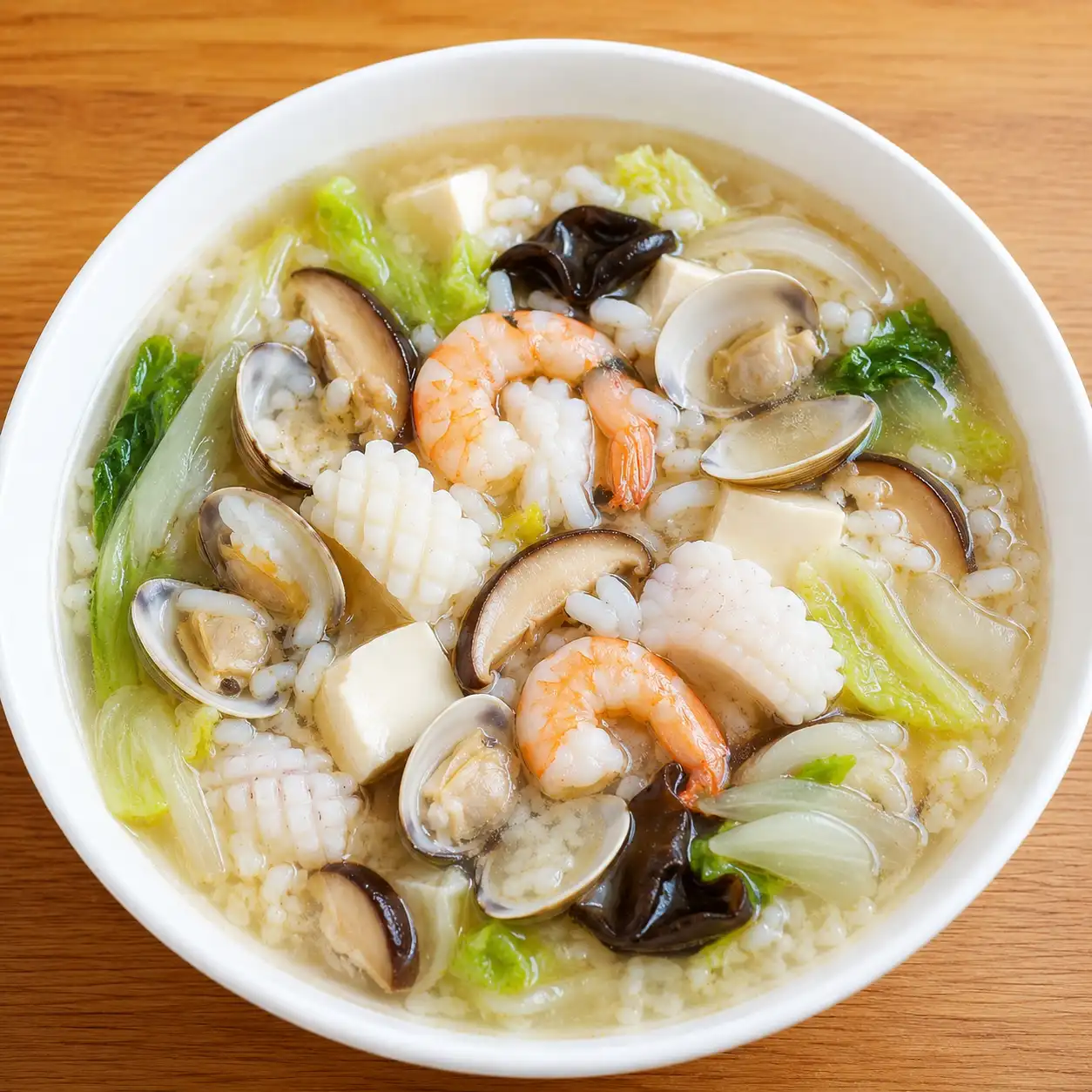 海鮮三鮮蒟蒻米滿腹羹