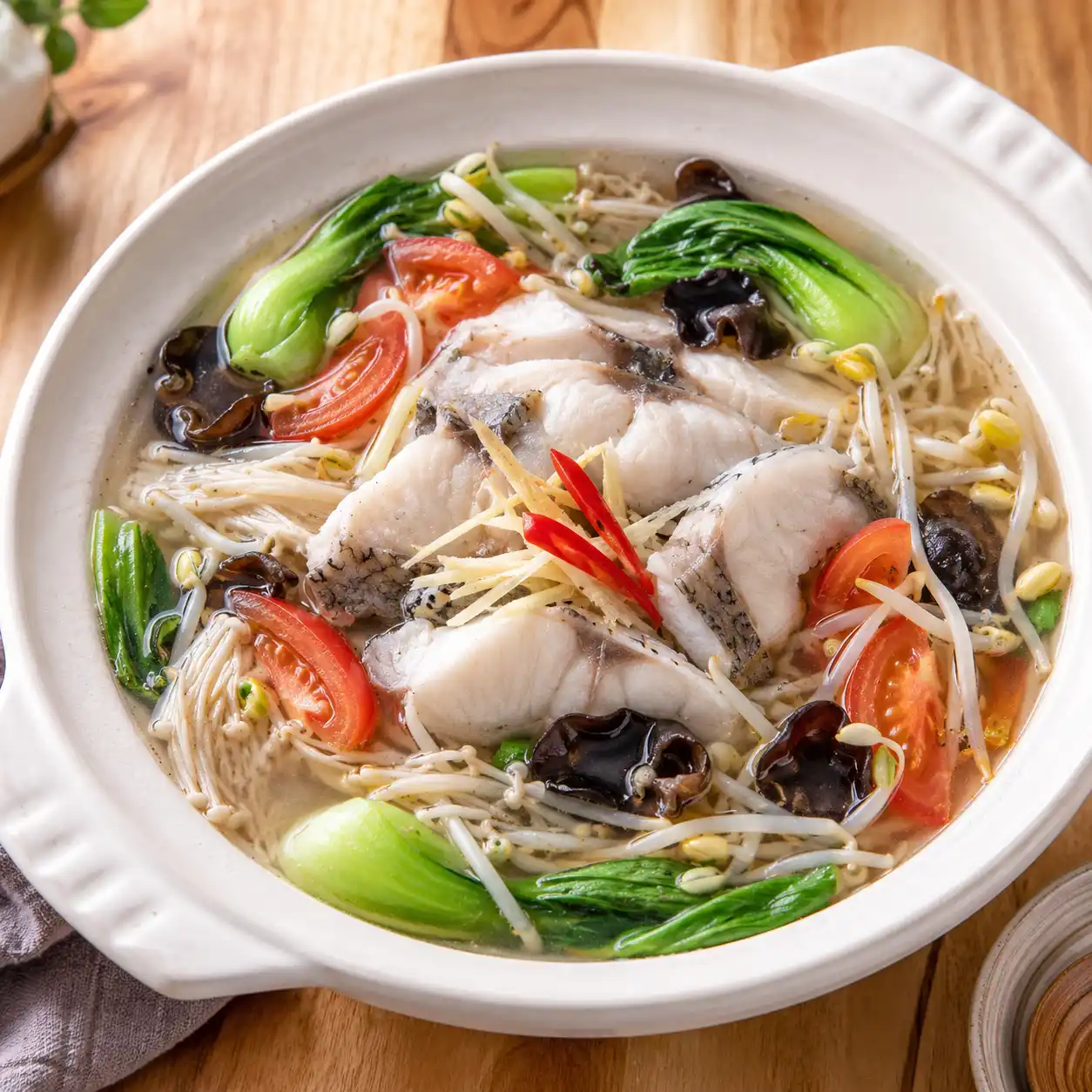 酸辣鯛魚豆芽無水鍋