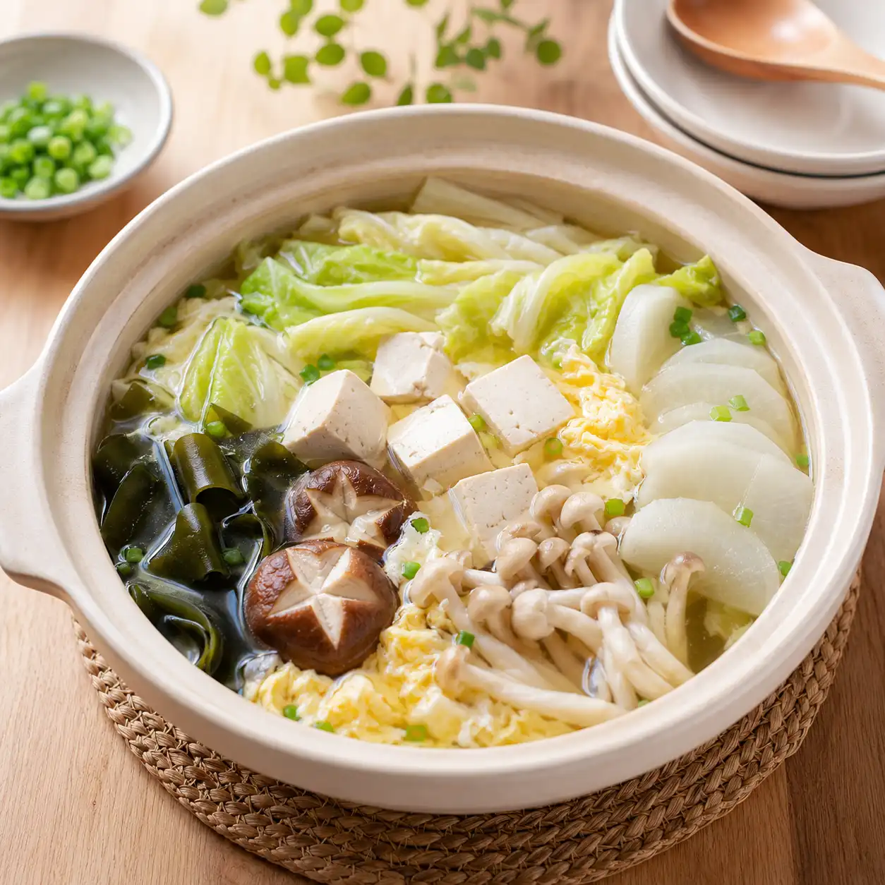 昆布菇菇豆腐鮮蔬鍋