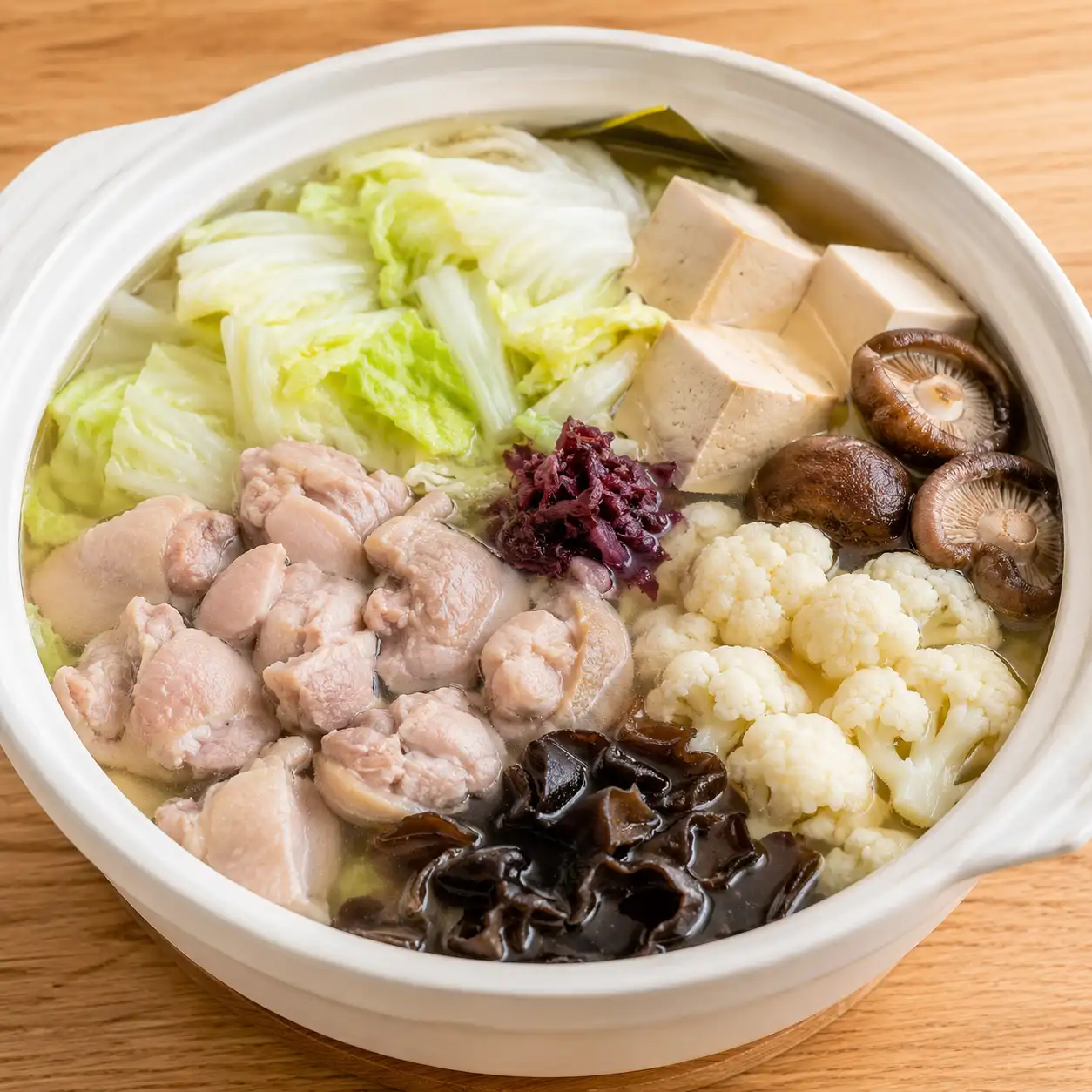 紫蘇梅雞腿白菜輕鍋