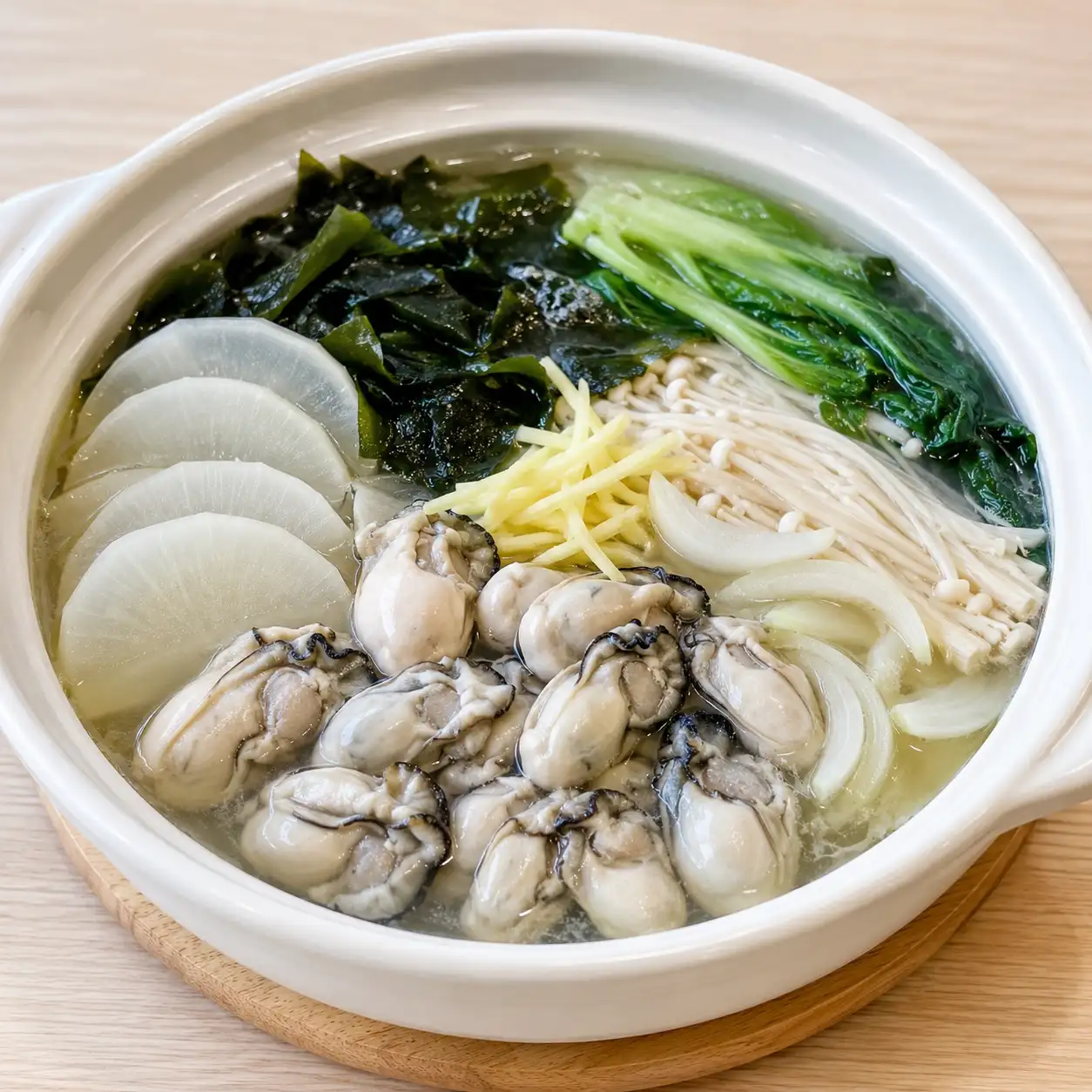 昆布白蘿蔔鮮蚵蔬菜鍋