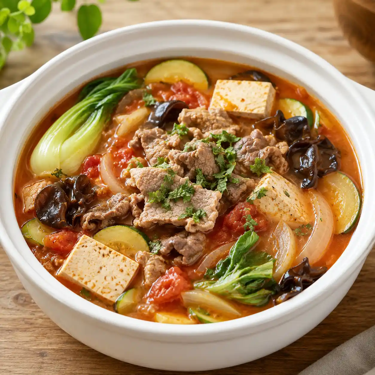 中東小茴香羊肉豆腐鍋