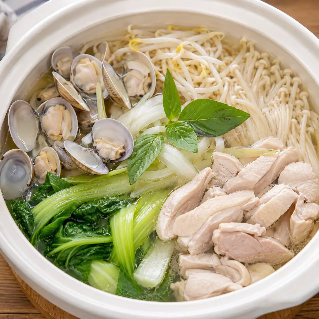 越南香茅胡椒蛤蜊雞肉鍋
