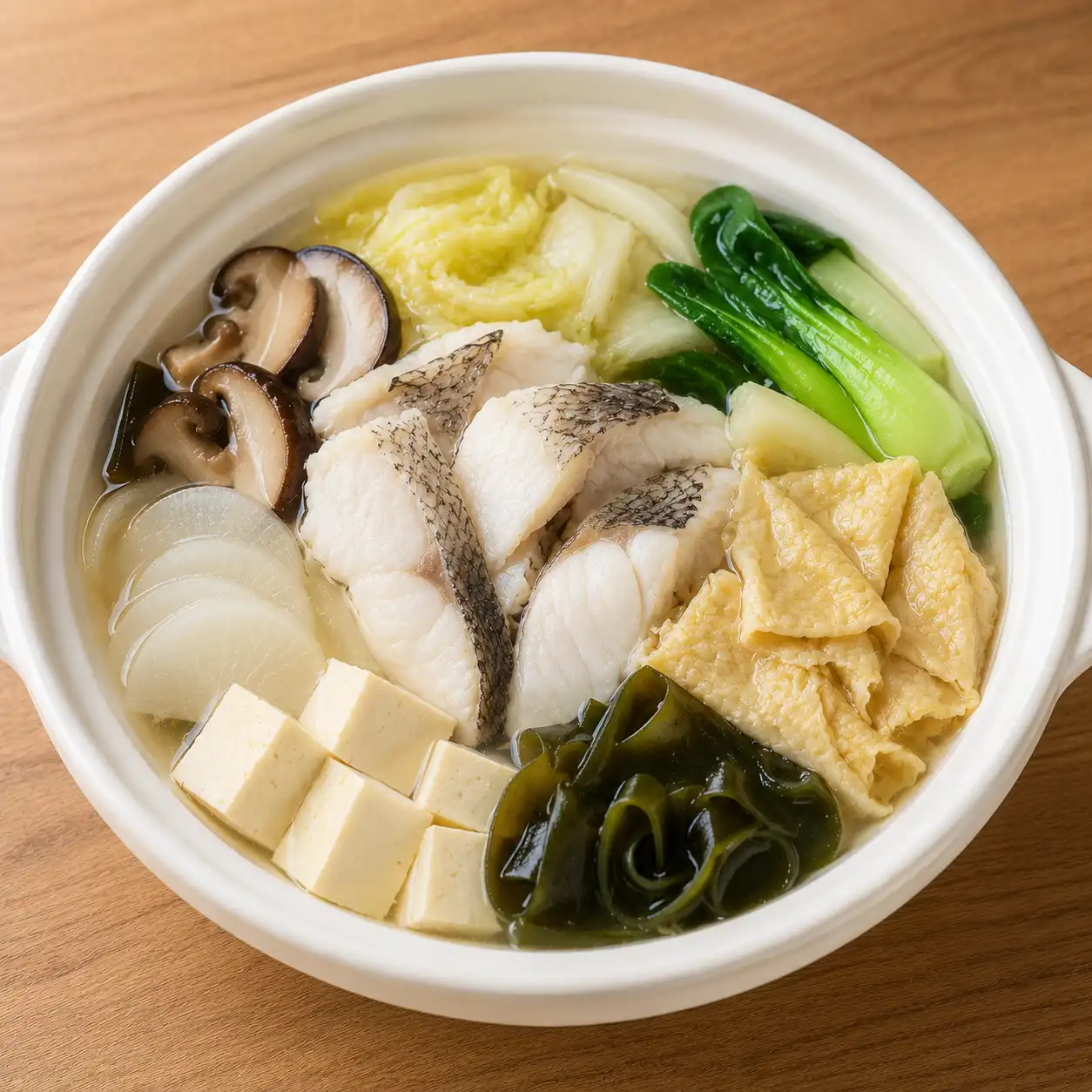 昆布鱸魚豆皮豆腐海帶鍋